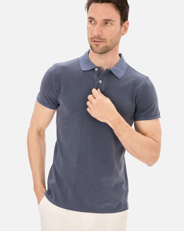 POLO PIQUE GARMENT DYED