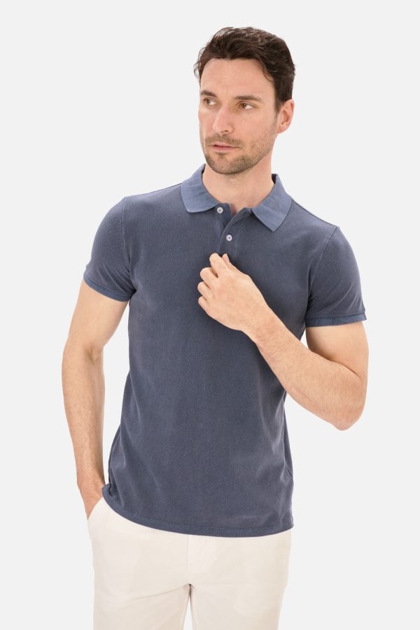 POLO PIQUE GARMENT DYED