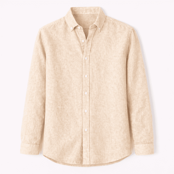 CAMISA LINO HOMBRE ABOTONADO