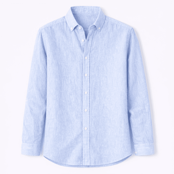 CAMISA LINO HOMBRE ABOTONADO