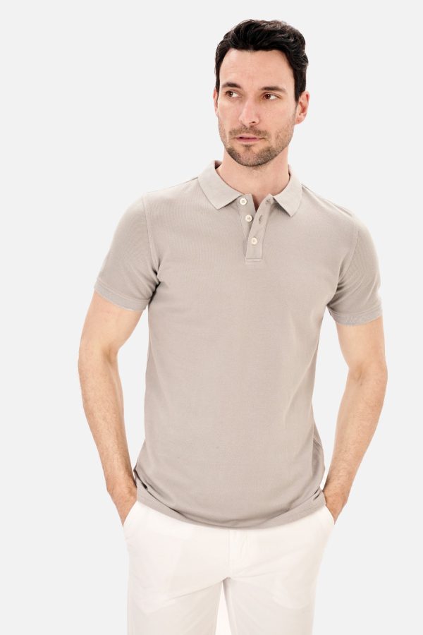 POLO PIQUE GARMENT DYED