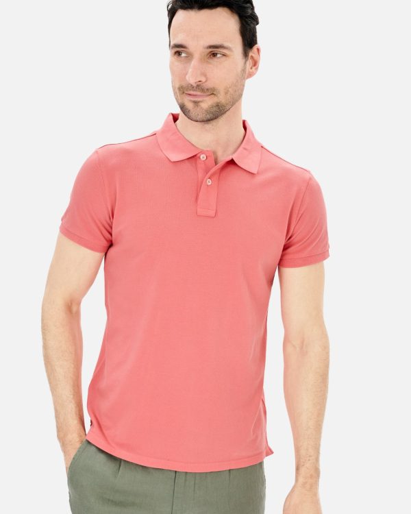 POLO PIQUE GARMENT DYED