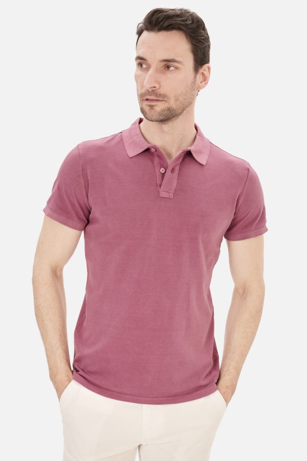 POLO PIQUE GARMENT DYED