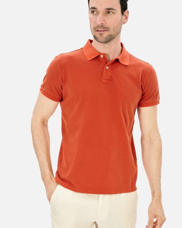 POLO PIQUE GARMENT DYED