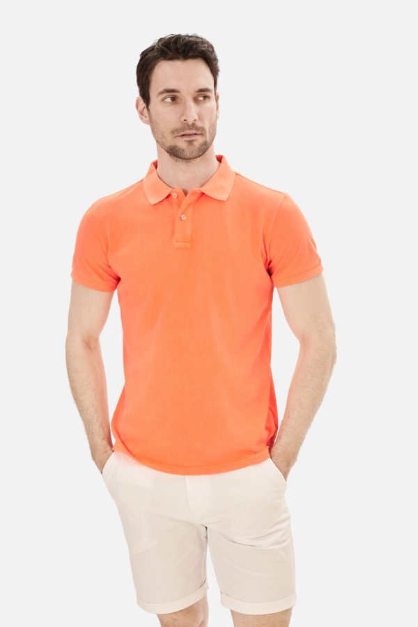 POLO PIQUE GARMENT DYED