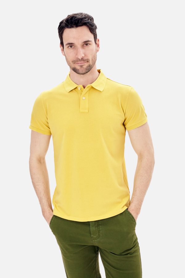 POLO PIQUE GARMENT DYED