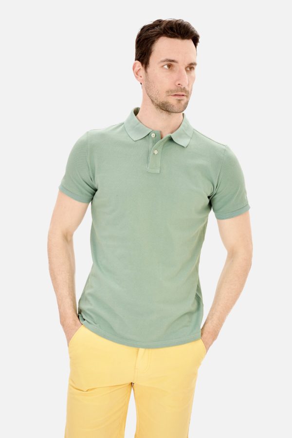 POLO PIQUE GARMENT DYED