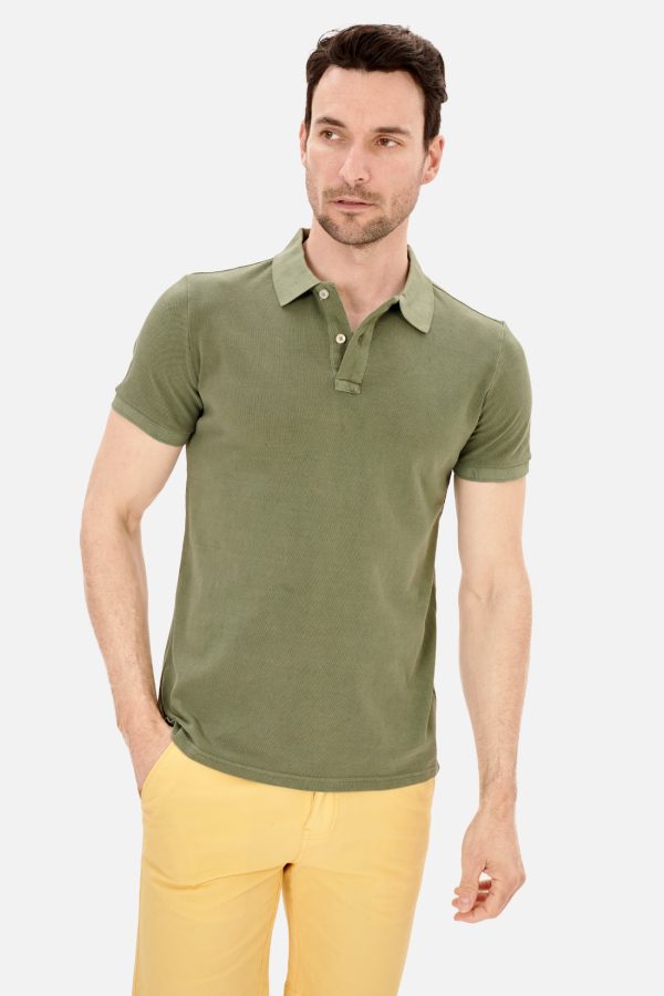 POLO PIQUE GARMENT DYED