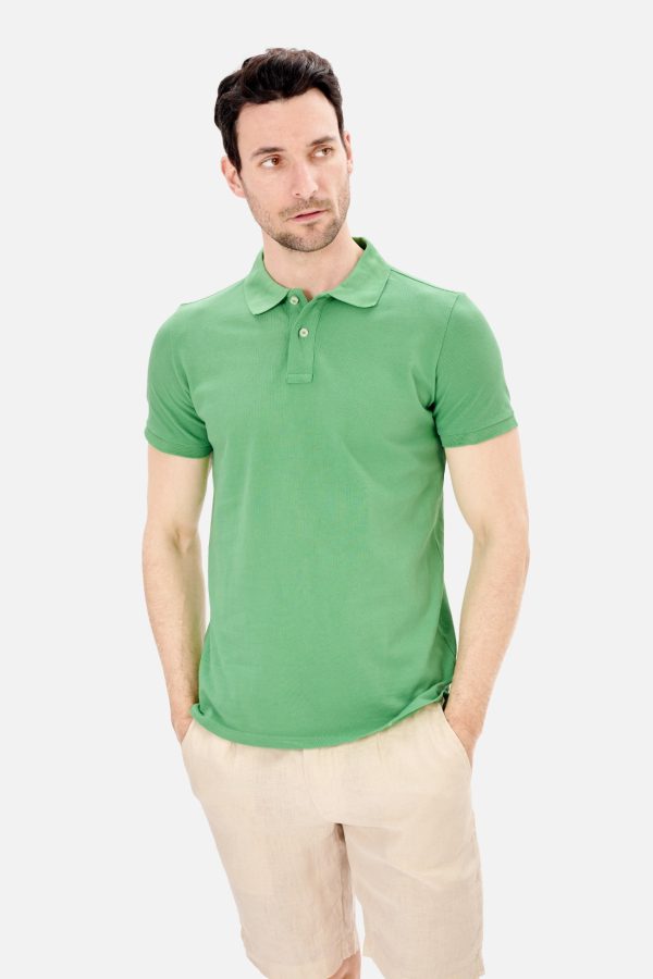 POLO PIQUE GARMENT DYED