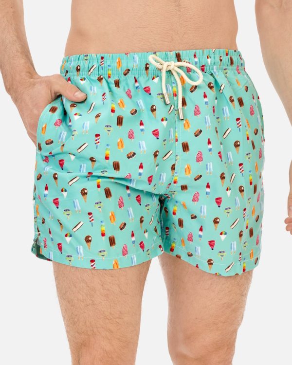 BAÑADOR HOMBRE ESTAMPADO HELADO