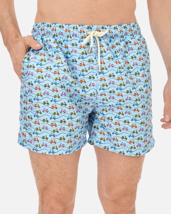 BAÑADOR HOMBRE ESTAMPADO VESPA