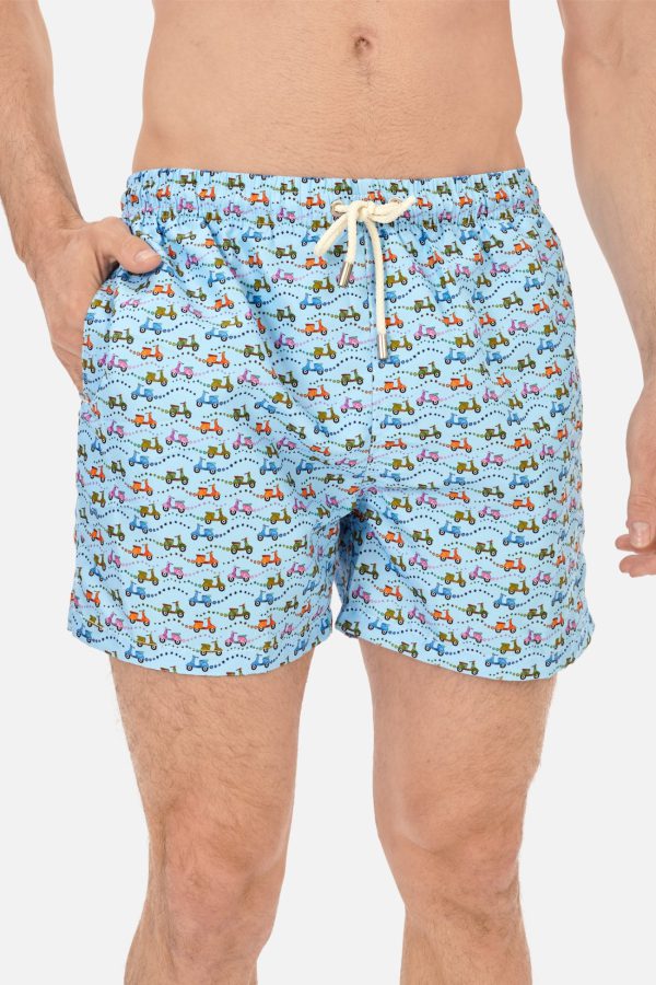 BAÑADOR HOMBRE ESTAMPADO VESPA