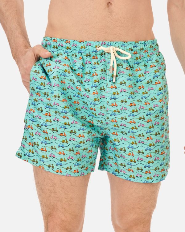 BAÑADOR HOMBRE ESTAMPADO VESPA