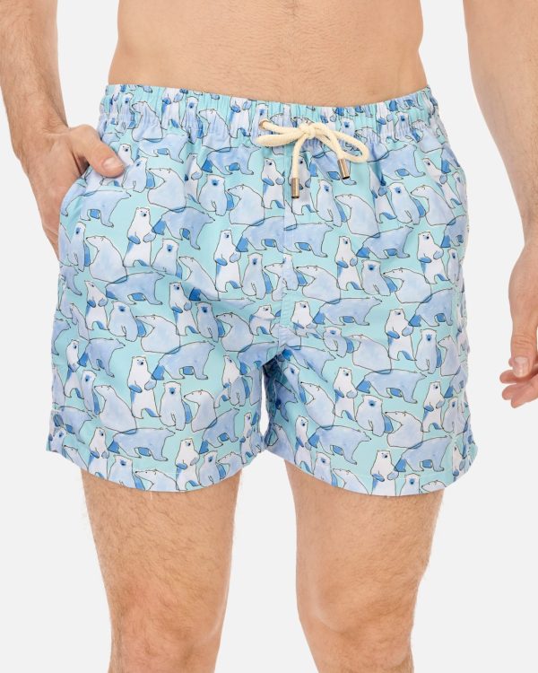 BAÑADOR HOMBRE ESTAMPADO OSO