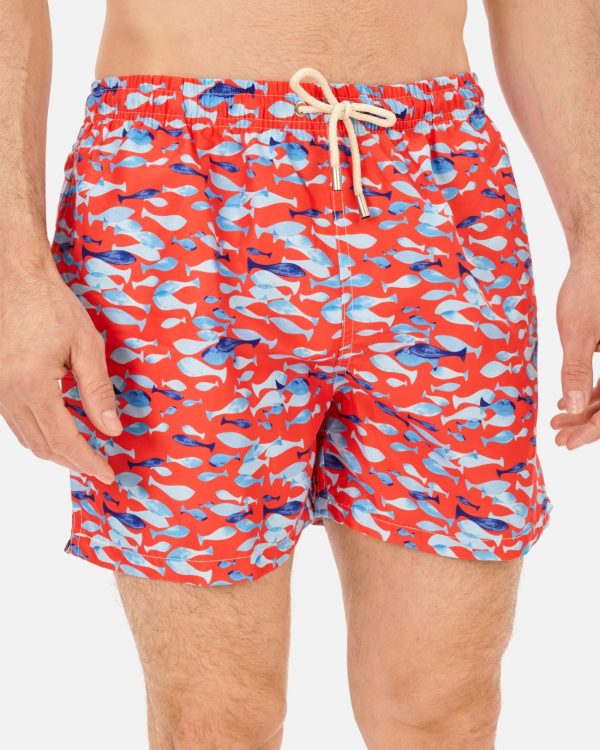 BAÑADOR HOMBRE ESTAMPADO PECES