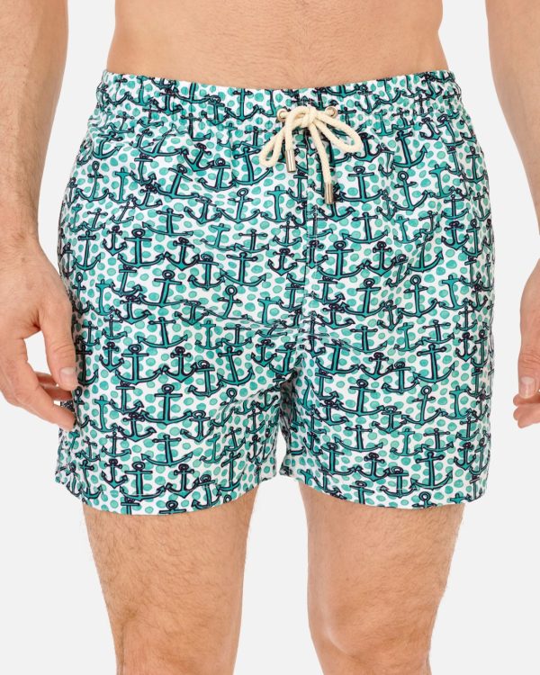 BAÑADOR HOMBRE ESTAMPADO ANCLA