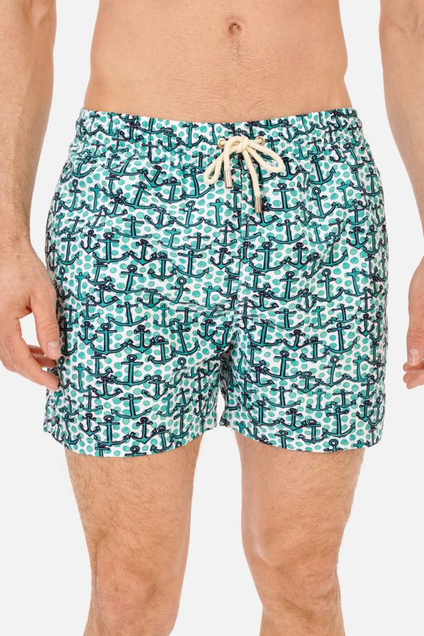 BAÑADOR HOMBRE ESTAMPADO ANCLA