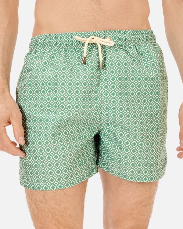 BAÑADOR HOMBRE ESTAMPADO GEOMETRICOS