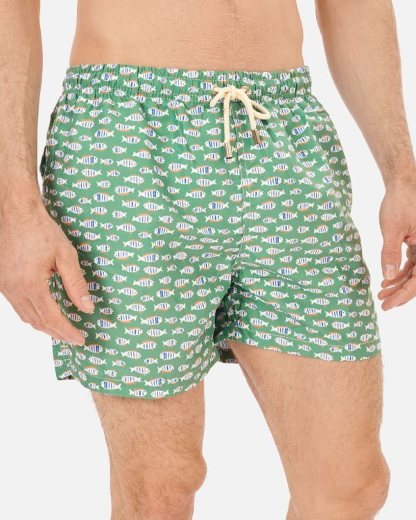 BAÑADOR HOMBRE ESTAMPADO PEZ