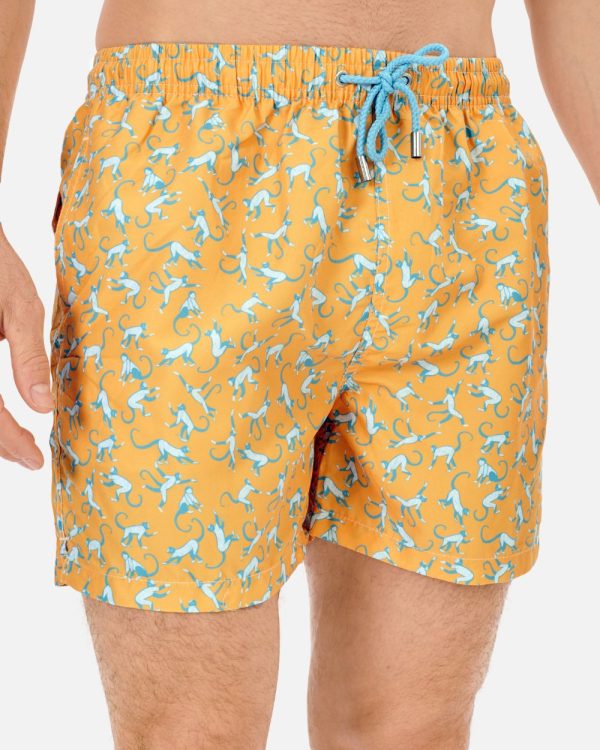 BAÑADOR HOMBRE ESTAMPADO MONKEY