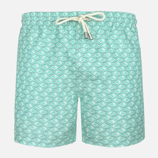 BAÑADOR HOMBRE CON ESTAMPADO DE PEZ