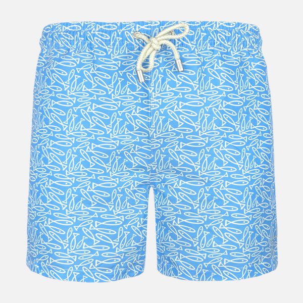 BAÑADOR HOMBRE CON ESTAMPADO DE PEZ