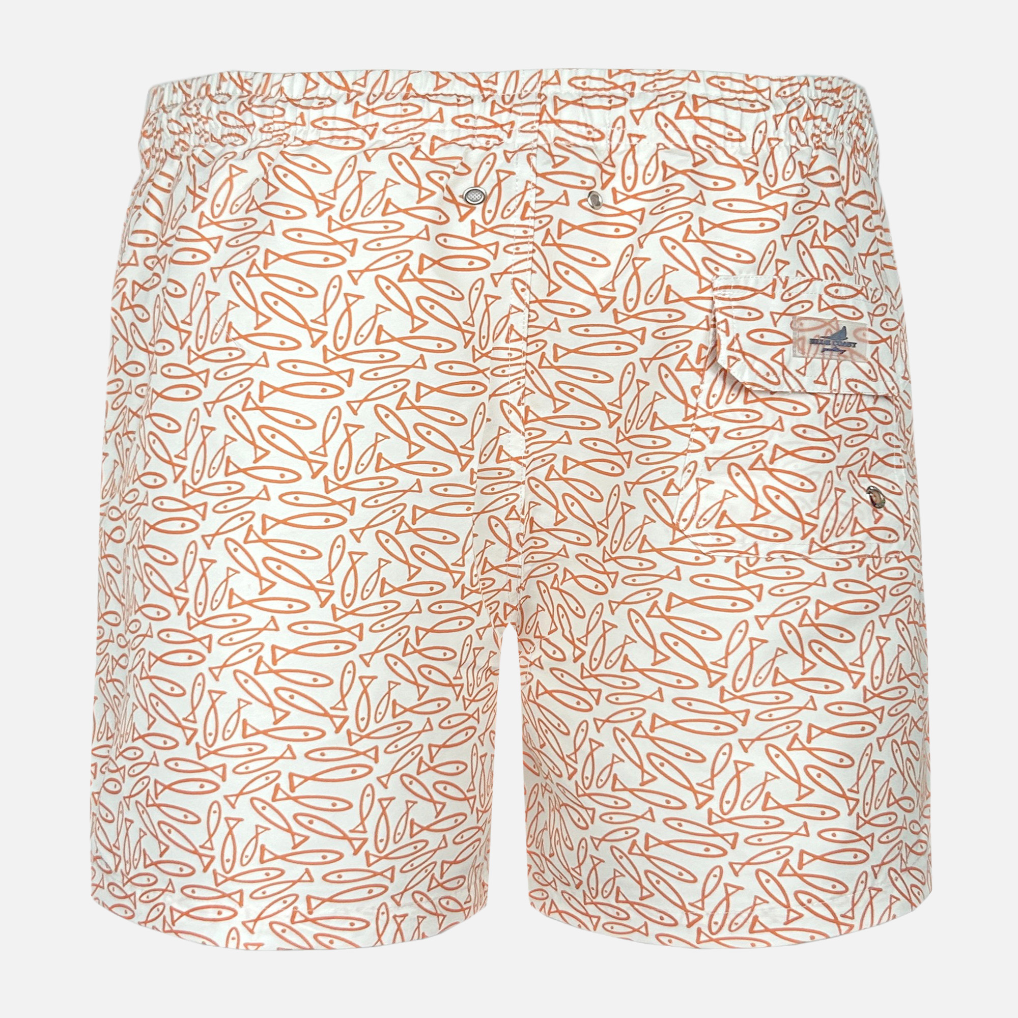BAÑADOR HOMBRE CON ESTAMPADO DE PEZ - Imagen 3