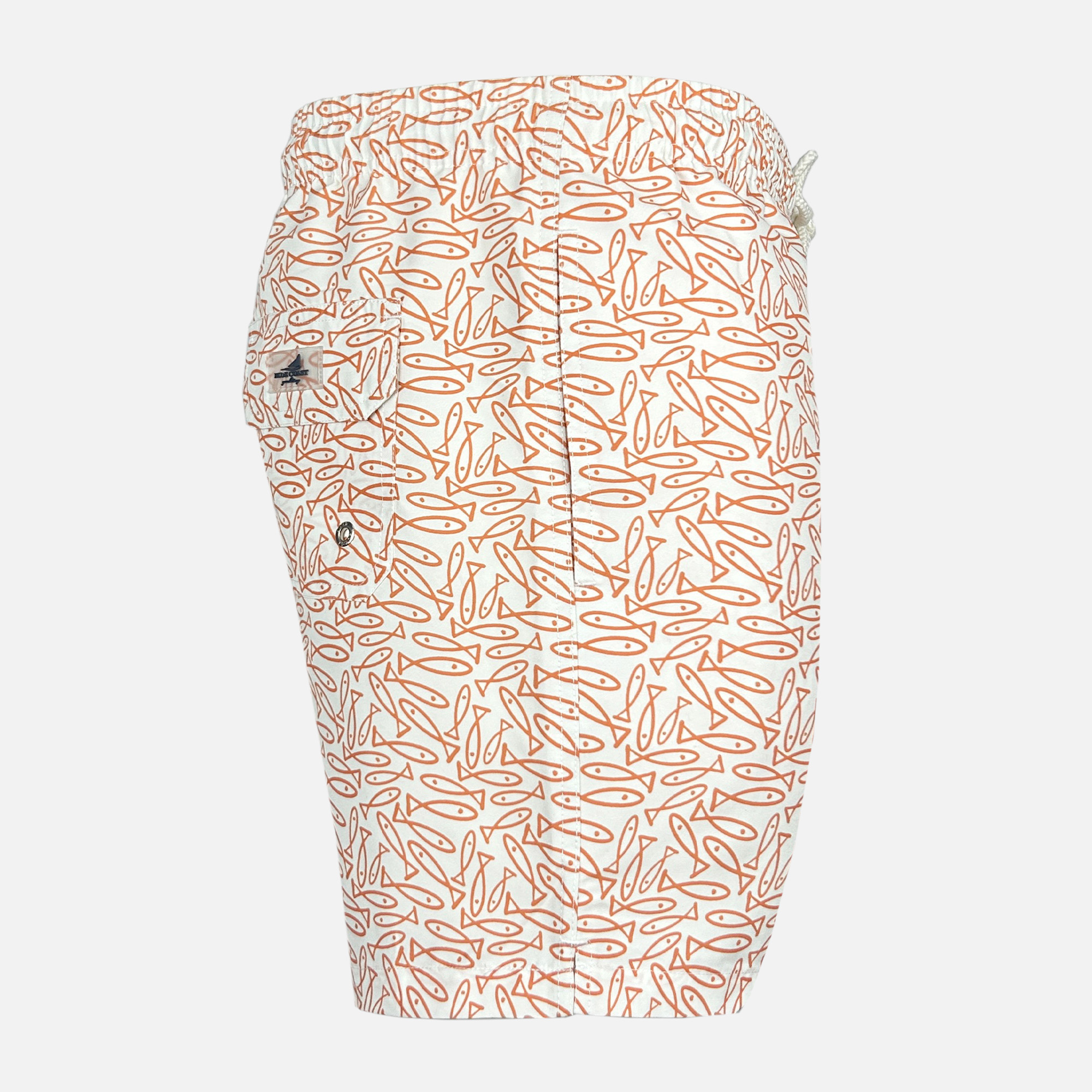 BAÑADOR HOMBRE CON ESTAMPADO DE PEZ - Imagen 4