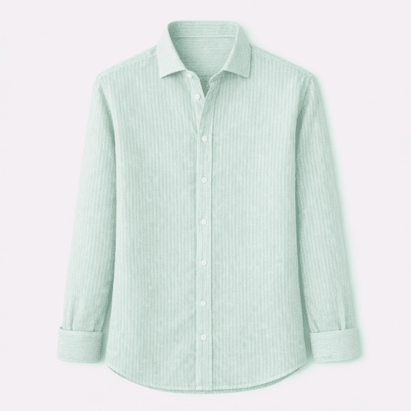 CAMISA LINO HOMBRE DE RAYA