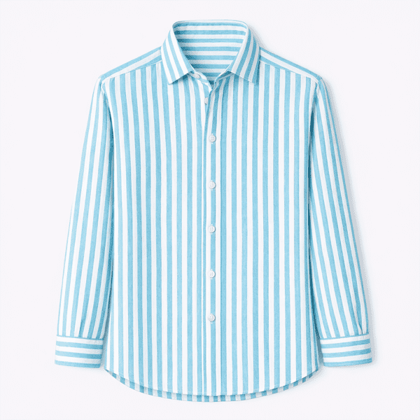 CAMISA LINO HOMBRE DE RAYA