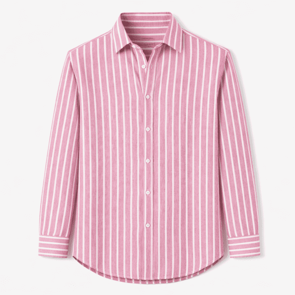 CAMISA LINO HOMBRE DE RAYA