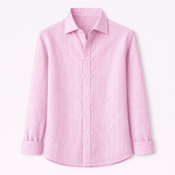 CAMISA LINO HOMBRE DE RAYA