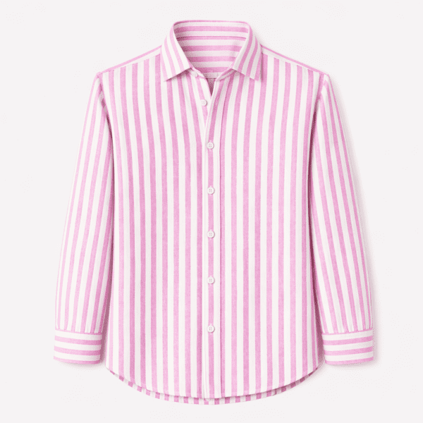 CAMISA LINO HOMBRE DE RAYA