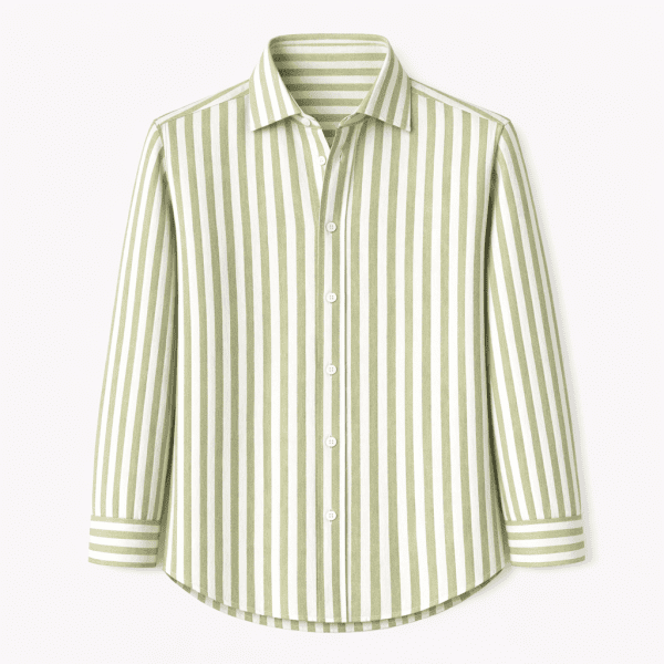 CAMISA LINO HOMBRE DE RAYA
