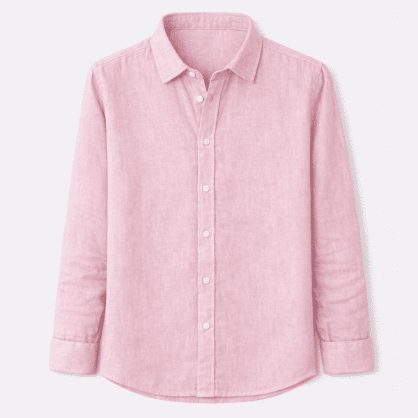 CAMISA LINO HOMBRE CUELLO CUTWAY