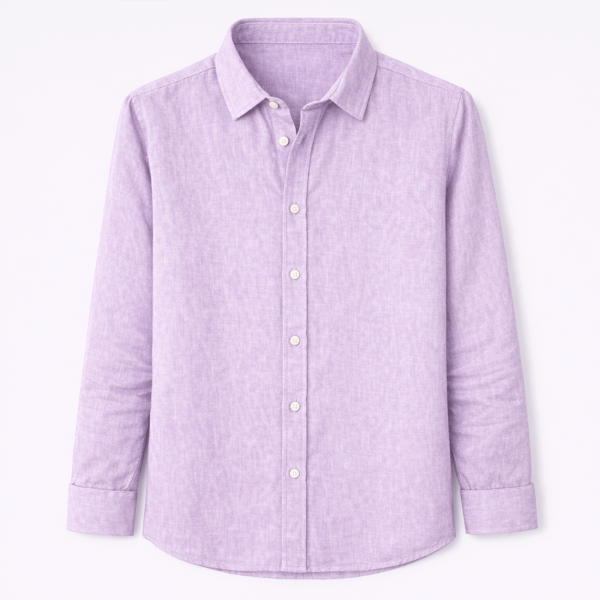 CAMISA LINO HOMBRE CUELLO CUTWAY