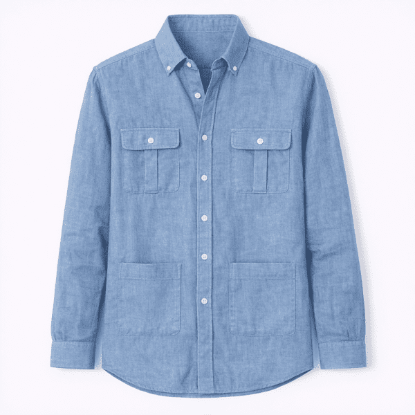 CAMISA LINO HOMBRE SAFARI