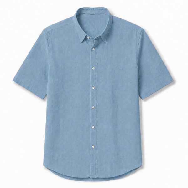 CAMISA MANGA CORTA 100% LINO