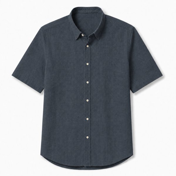 CAMISA MANGA CORTA 100% LINO