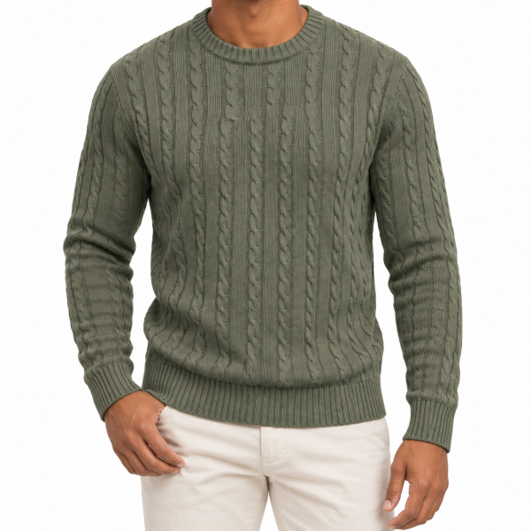 JERSEY TRENZADO DE ALGODÓN