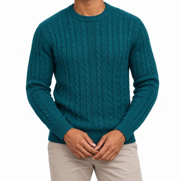 JERSEY TRENZADO DE ALGODÓN